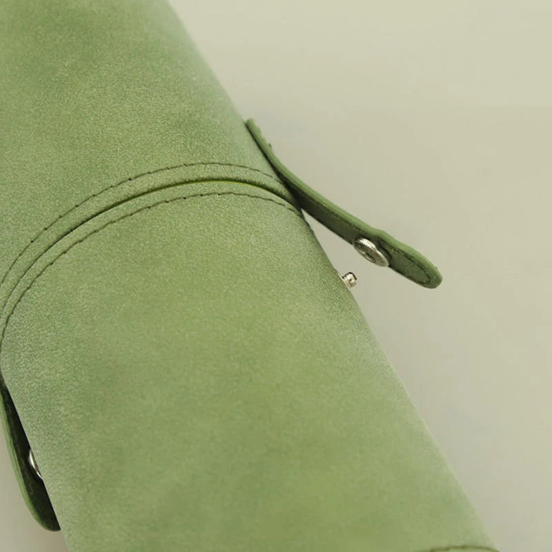 PU Leather Makeup Brush Bucket Portable Travel