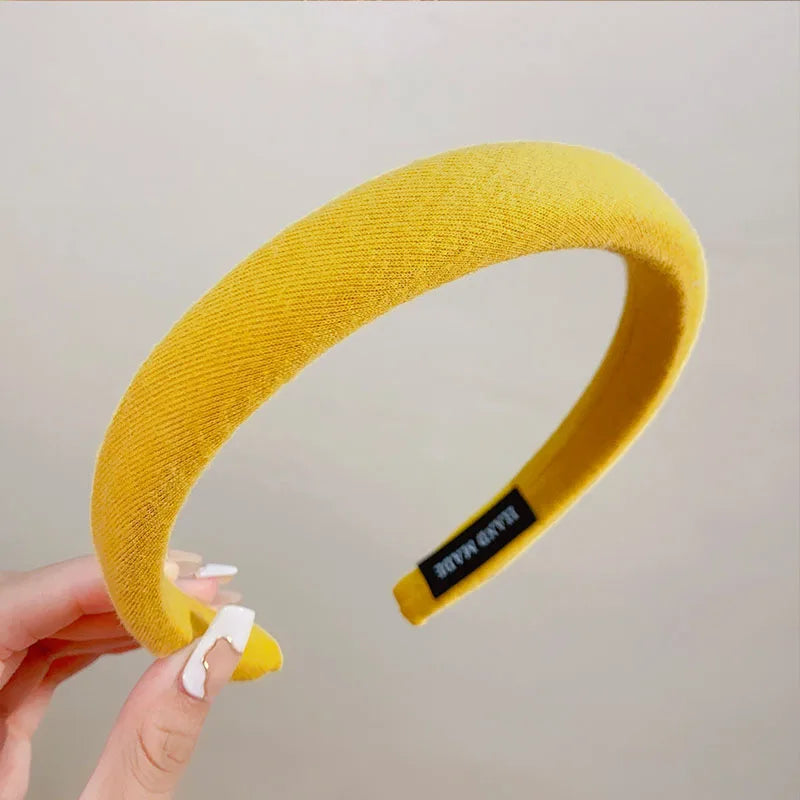 Colorful Spong Linen Hairbands