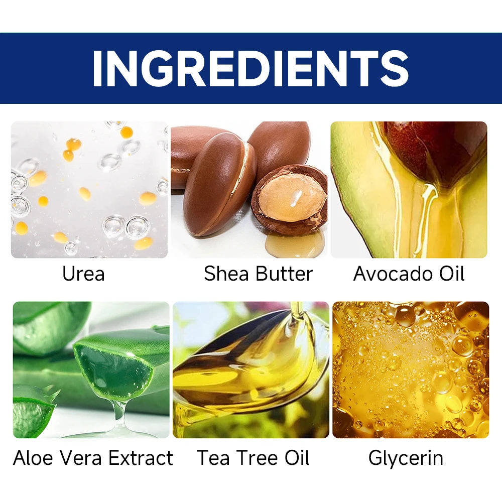 60% Urea Foot Cream Stick | Cracked Heel Repair & Deep Hydration | Exfoliating Dry Foot Care