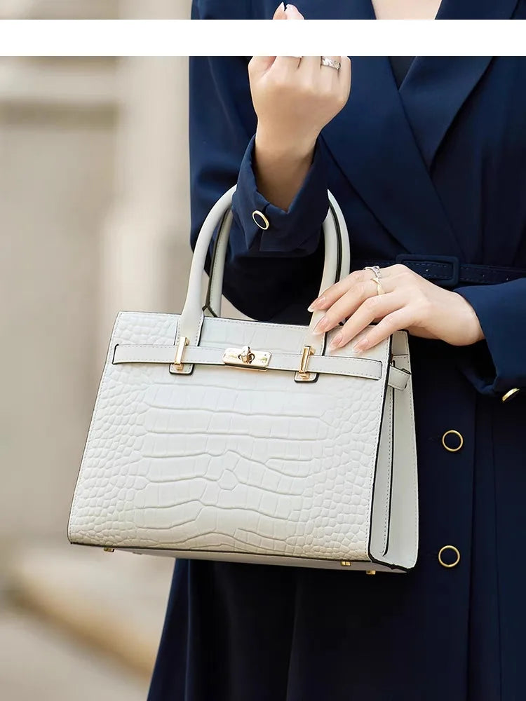 Hot ZOOLER Fashion Woman Bag Full Genuine Leather Shoulder Bags for Businesswomen Real Cow Handbags Purses Bolsa Feminina #wg383 Nanasbeautyholic