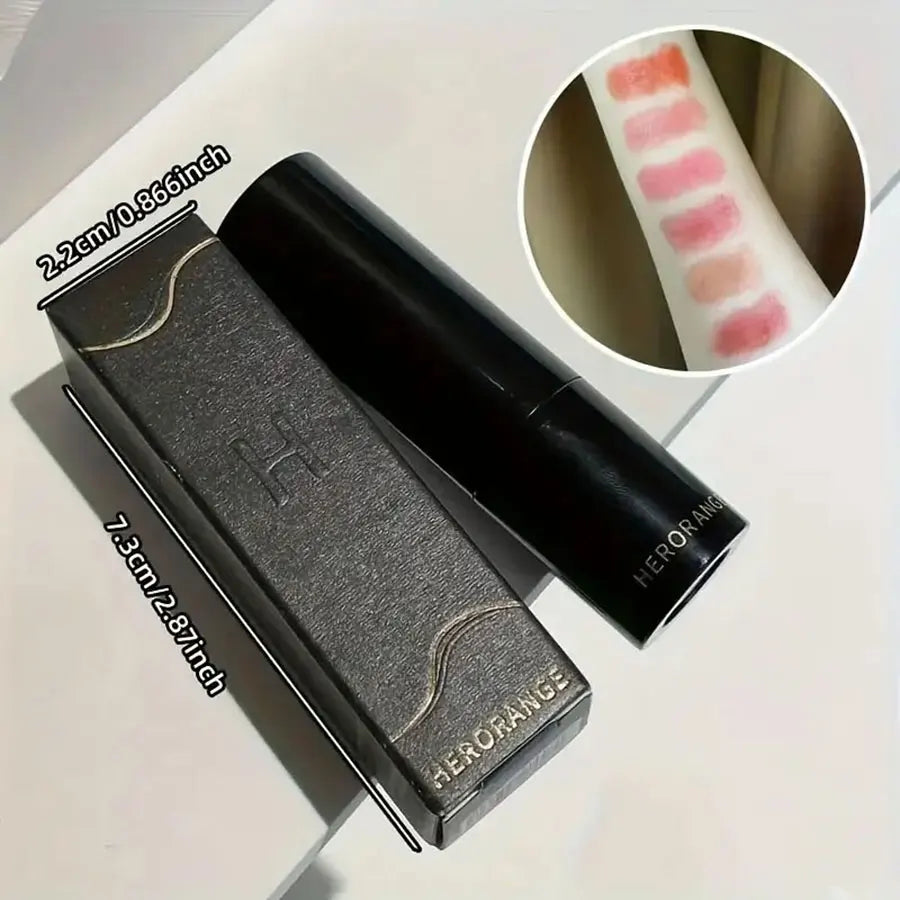Moisturizing Mirror Lipstick – Waterproof, Long-Lasting Lip Gloss in Red & Brown Shades
