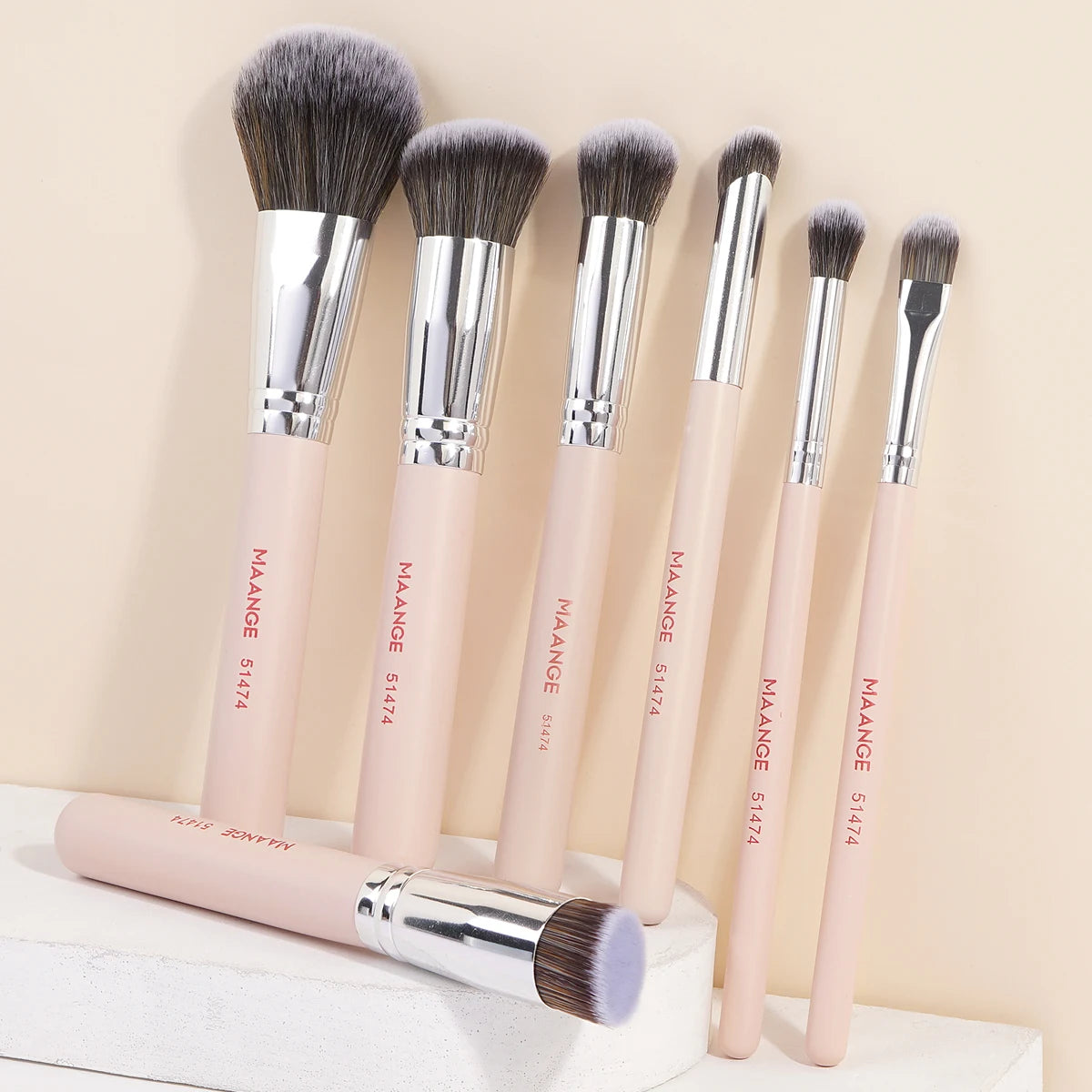 MAANGE 7-Piece Professional Makeup Brush Set