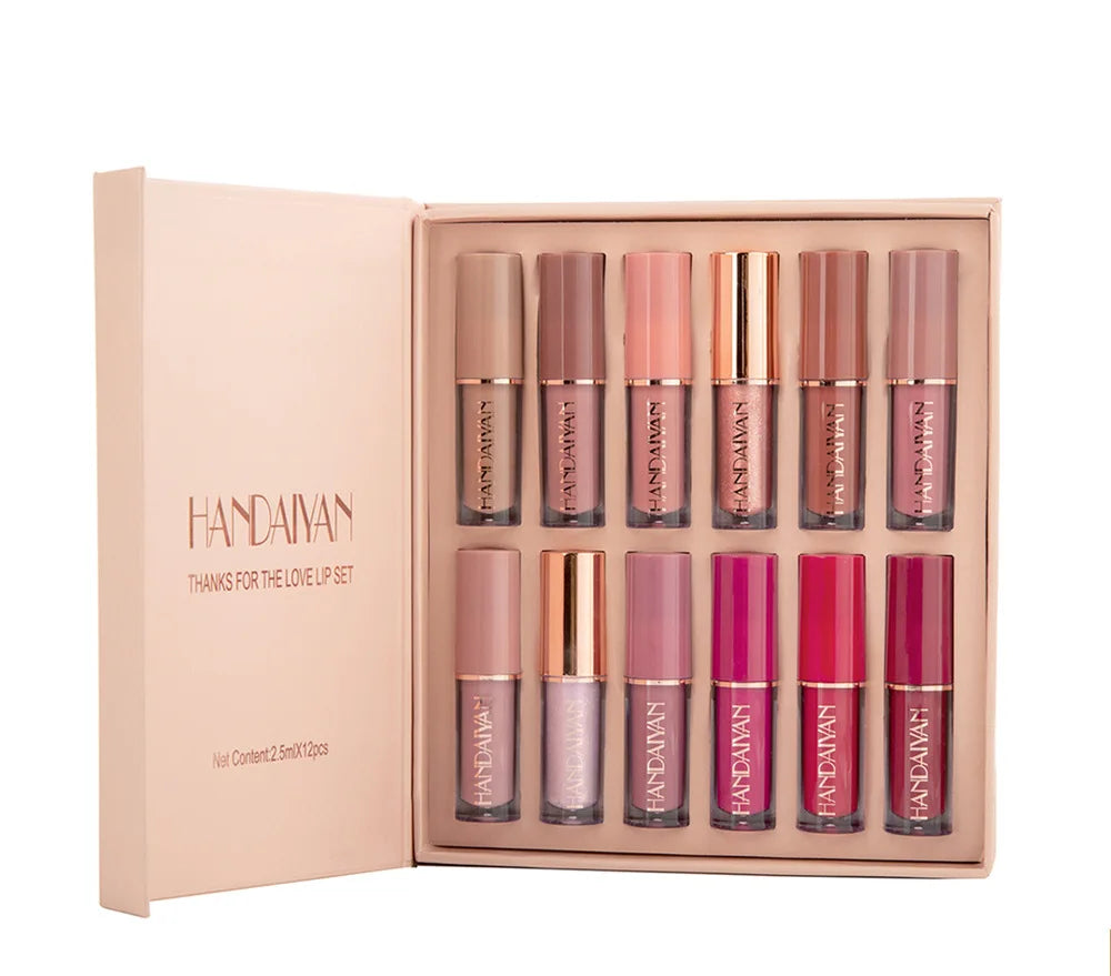 Matte Liquid Lipstick Kit Non Stick