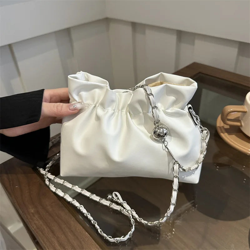Chic Chain Bucket Bag – Women's Crossbody & Shoulder Bag