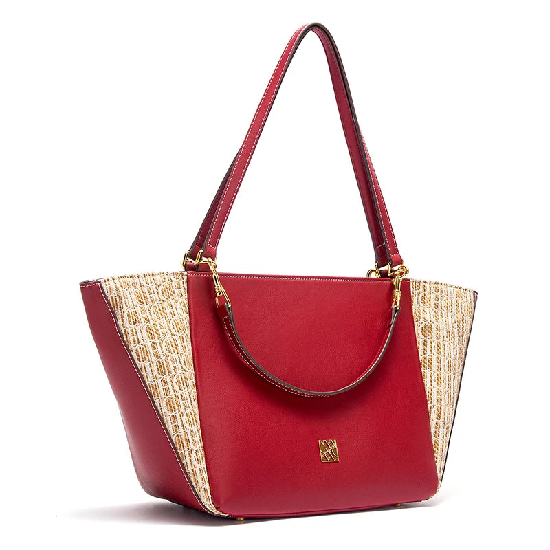 CHCH Women's Shoulder Splicing Handbag