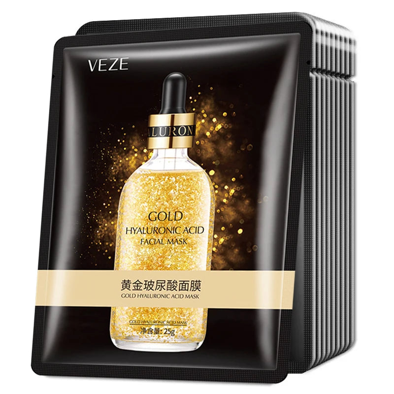 20pcs Hyaluronic Acid Collagen Face Mask skincare Moisturizing Firming Hydrating Facial Masks Sheet Mask Korean Skin Care Nanasbeautyholic