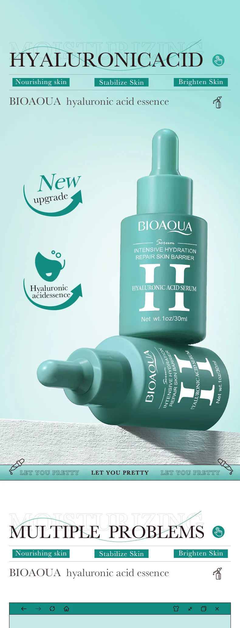 BIOAQUA Vitamin C Skin Care Kit Moisturizing Face Serum Anti-Aging Anti Dark Circles Eye Cream Facial Eyes Travel Size Skin Care Nanasbeautyholic
