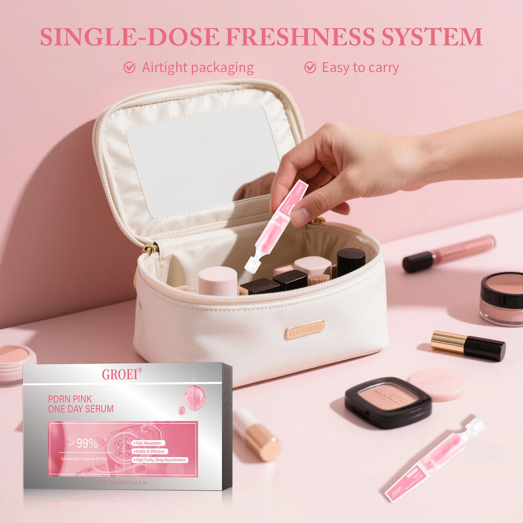 PDRN Pink One-Day Serum — Brightening, Firming & Deep Hydration Ampoules