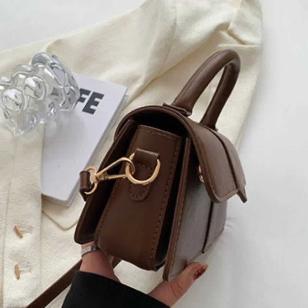 Leather Shoulder Bag for Women
