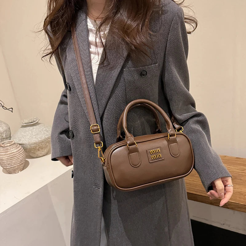 LXHYSJ Women's PU Leather Shoulder & Crossbody Bag