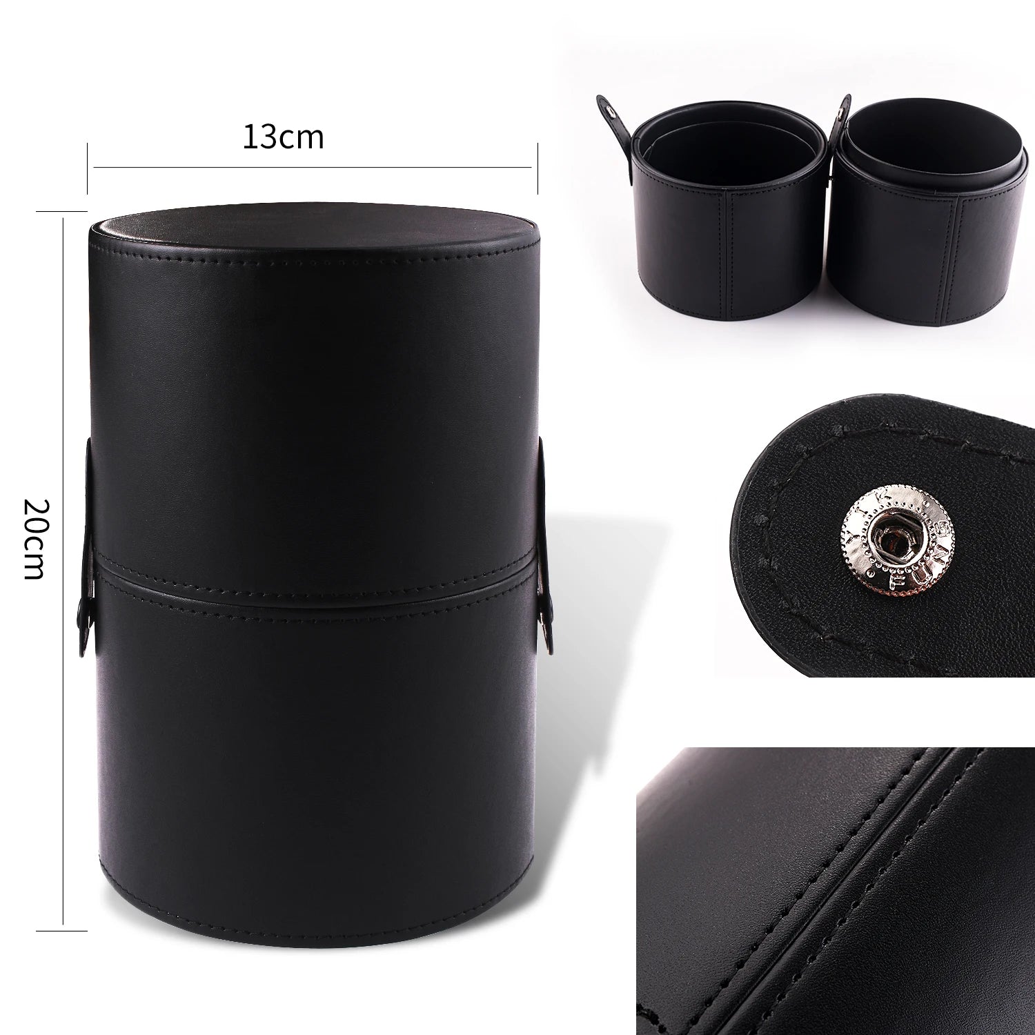 BEILI Black Makeup Brush Sets Professional Natural Goat Fiber Hair Brush Foundation Kakubi Contour Eyeshadow Beauty Tool brochas Nanasbeautyholic