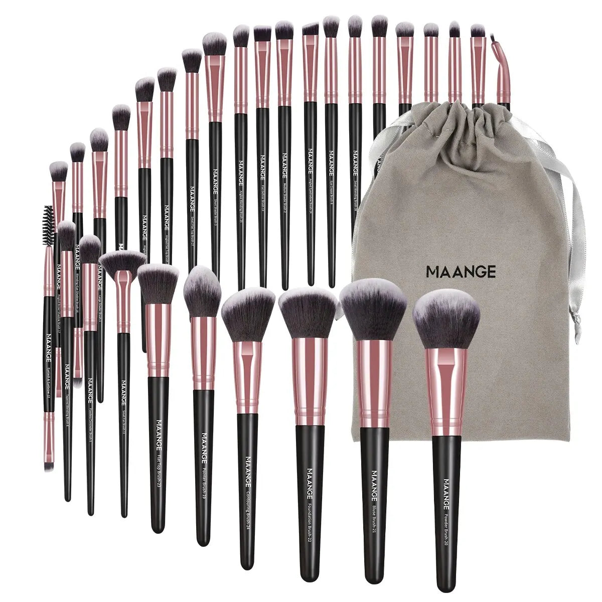 MAANGE 30pcs Professional Makeup Brush Set
