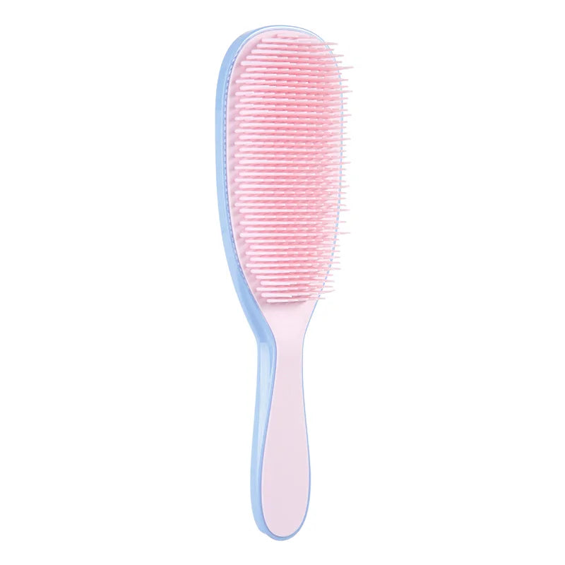 1pc Dual-Color Detangling Hair Brush, Scalp Massage Styling Comb for Women, Normal Hair Type Finishing Comb for Easy Cleaning Nanasbeautyholic