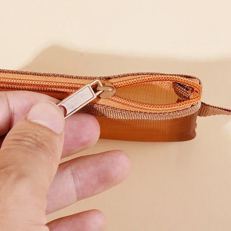 Square Solid Color Coin Bag