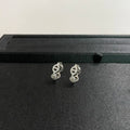 Luminous Sterling Silver Stud Earrings — Timeless Elegance for Every Precious Moment