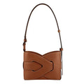 Genuine Leather Bucket Shoulder Bag for Women – Large Capacity Underarm Bag