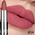Langmani Silver Tube Matte Lipstick Non Staying Cup Makeup Lipstick  8 colors available Nanasbeautyholic