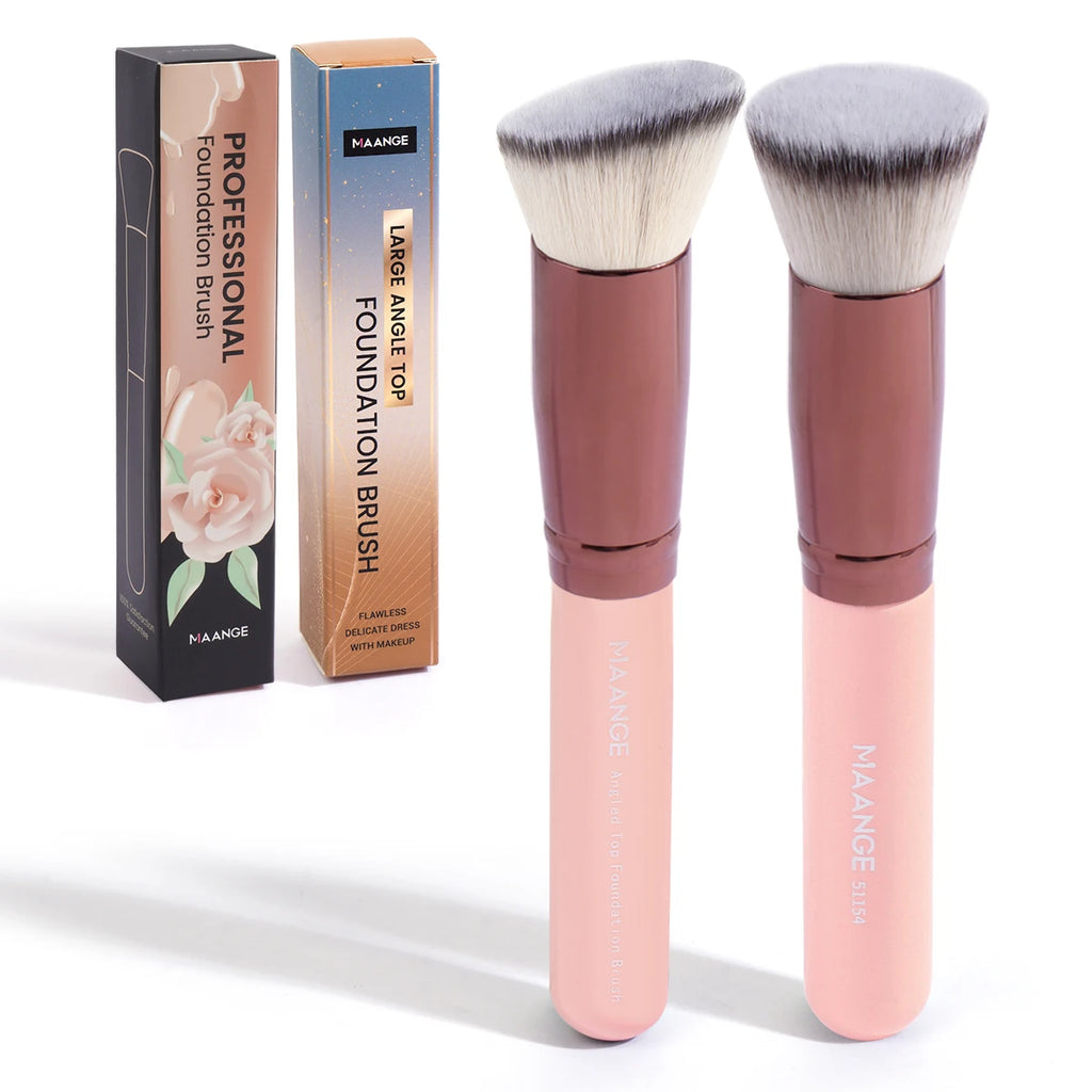 MAANGE 2PCS Foundation Makeup Brush