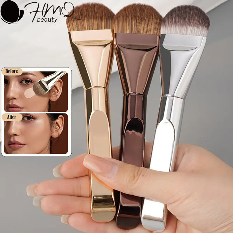 HMQ Ultra Thin Foundation Brush Tongue-Shaped