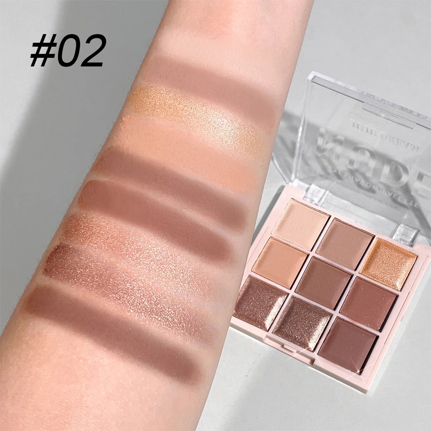 Eye shadow Palette, Matte & Shimmer Finish