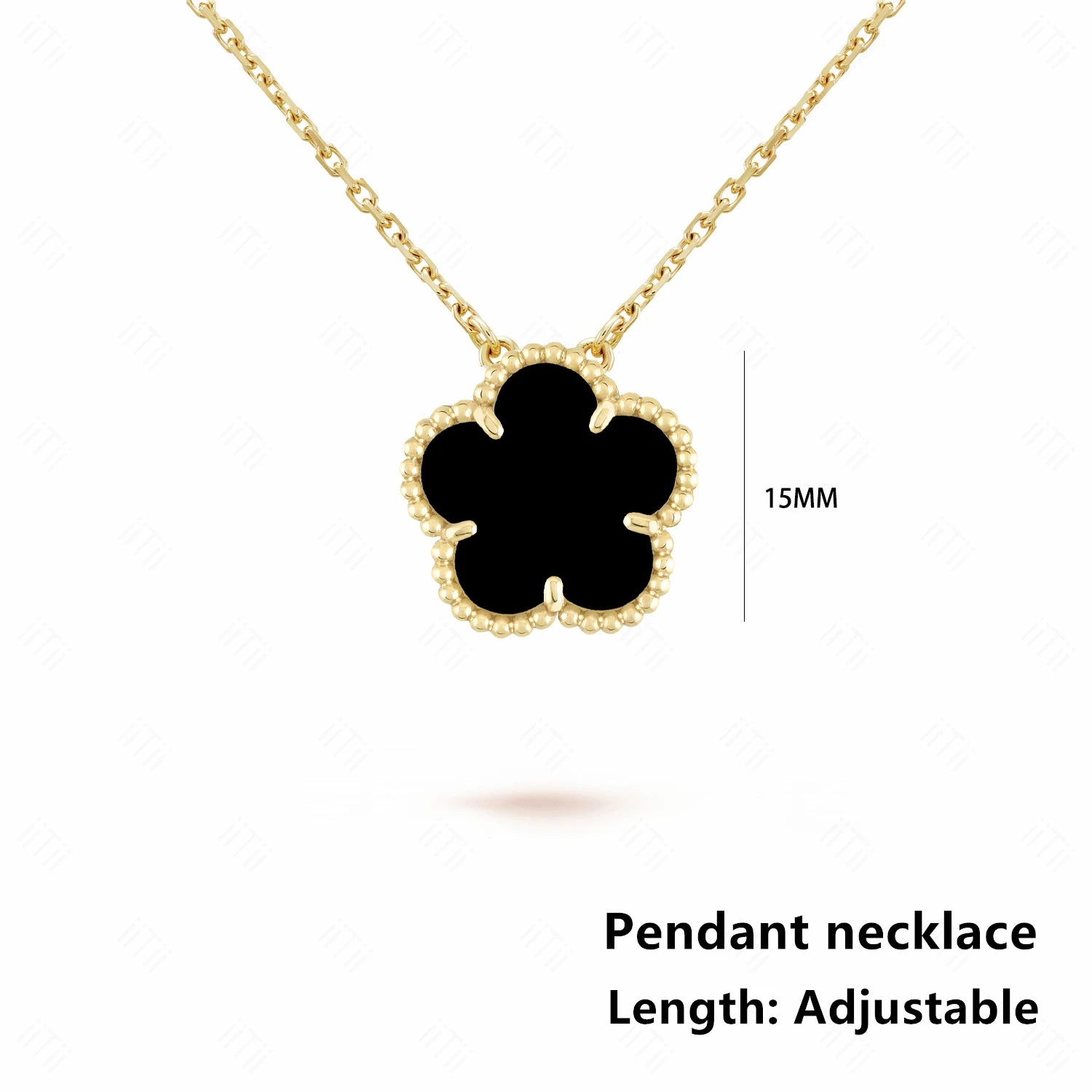 Lucky Clover Natural Mother of Pearl Bracelet & Necklace – Gold & Silver