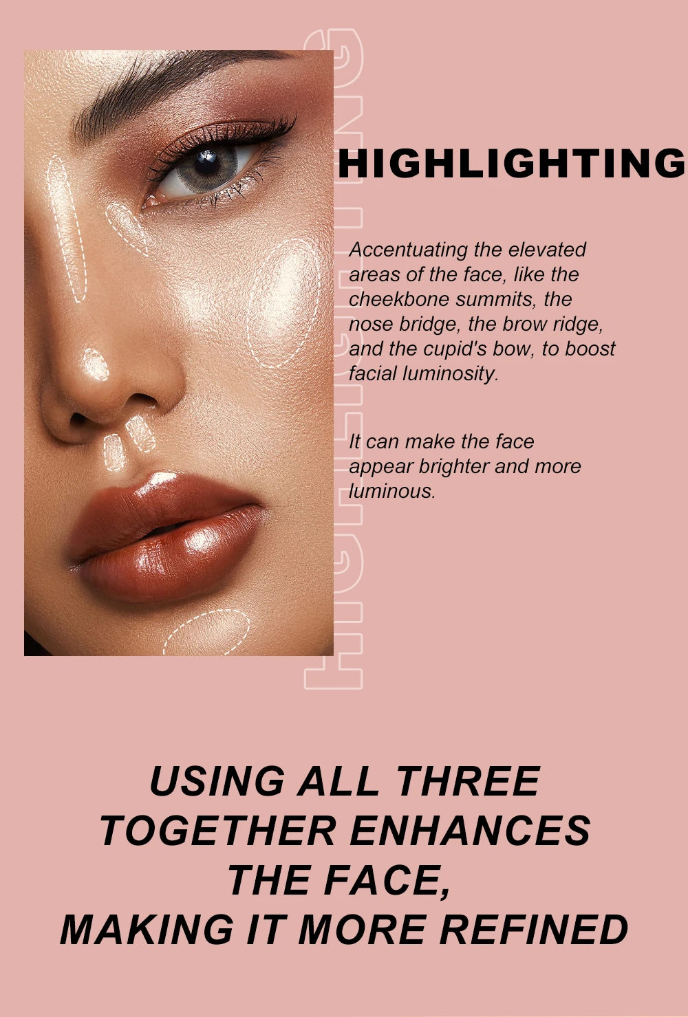 Young Vision 6-Shade Cushion Blush – Skin-Friendly Highlighter & Blush Stick