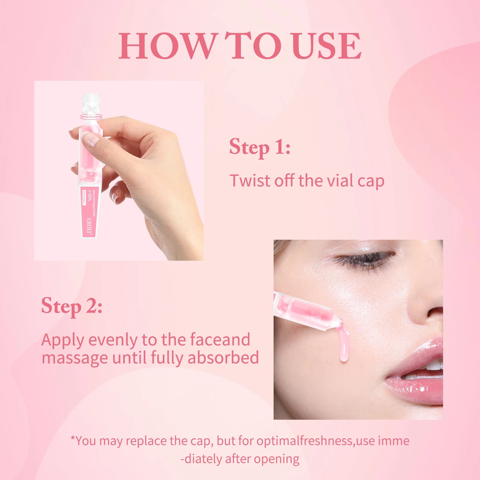 PDRN Pink One-Day Serum — Brightening, Firming & Deep Hydration Ampoules