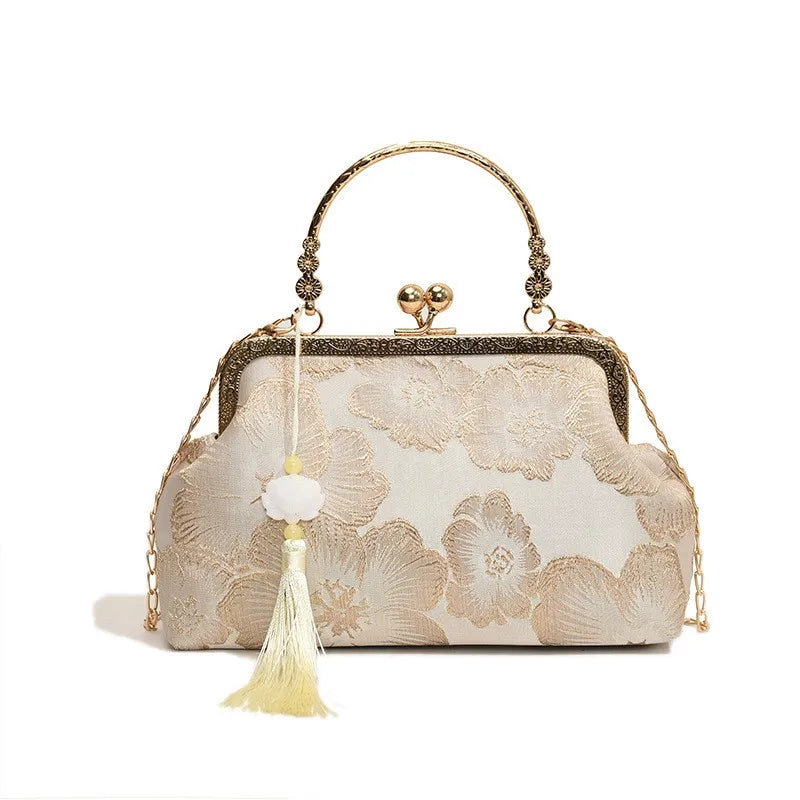 Chinese Style Embroidered Shoulder Bag