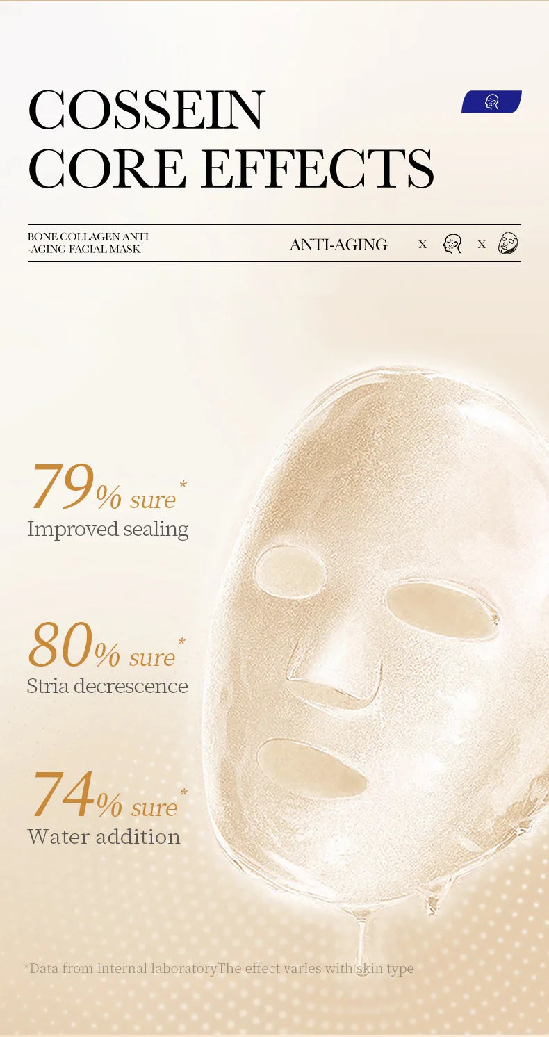 20pcs Hyaluronic Acid Collagen Face Mask skincare Moisturizing Firming Hydrating Facial Masks Sheet Mask Korean Skin Care Nanasbeautyholic
