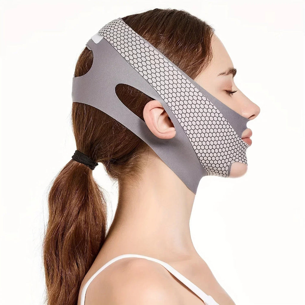 Face Slimming Bandage V Line Face Shaper Double Chin Reducer Face Lifting Belt Anti Wrinkle Facial Massager Women Skin Care Tool Nanasbeautyholic