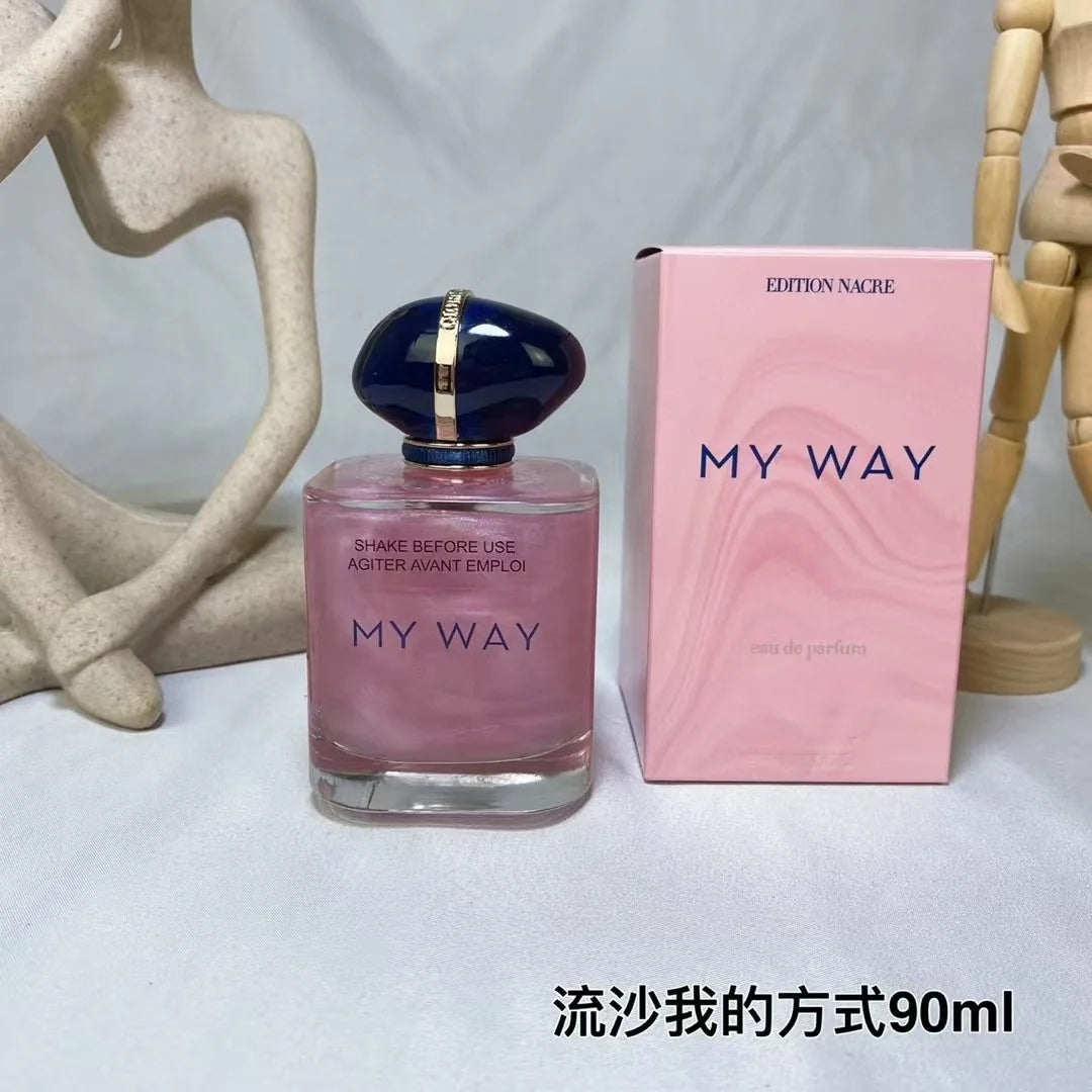 Hot 90ML Classic Brand Perfume My Way For Women Long Lasting Flying Sand Fragrance, Ideal Eau De Parfum For Romantic Dating Nanasbeautyholic