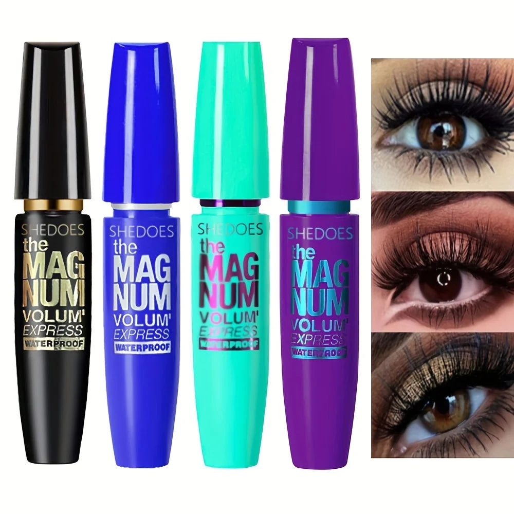 4D Fiber Mascara | Thickening, Lengthening & Curling — 5 Colors | 10g