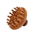 Multi-Functional Wood Therapy Massage Comb Scalp Head Massager Natural Sandalwood Circular Tooth Guasha Scraping Body Massager Nanasbeautyholic