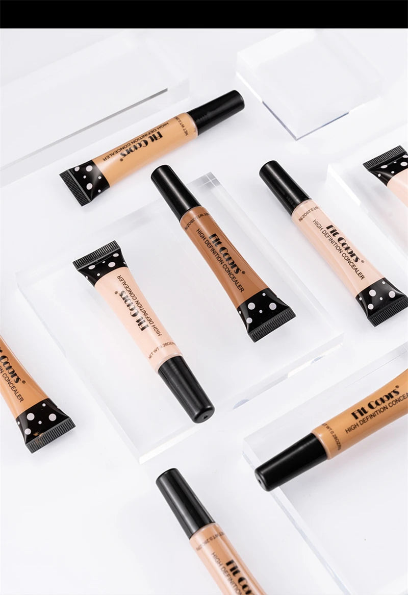 Fit Colors Full Cover Liquid Concealer BB Cream – Brightening, Waterproof & Natural Finish | 8 Shades