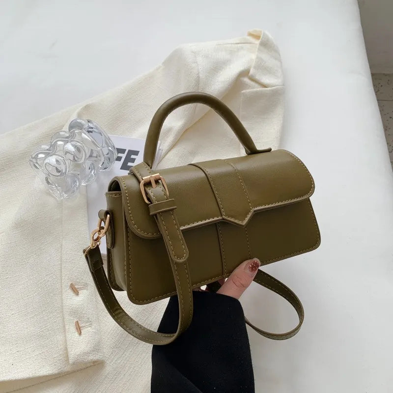 Leather Shoulder Bag for Women