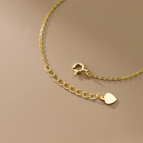 925 Sterling Silver Heart Bracelet | 5A CZ Link Chain | Y2K Gothic Aesthetic | Women's Fine Jewelry