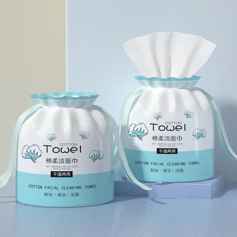 1 Roll Pack 20x20cm Disposable Face Towel Beauty Facial Cleansers Cloth Water Absorbent Thickened Wash Wipe Nanasbeautyholic