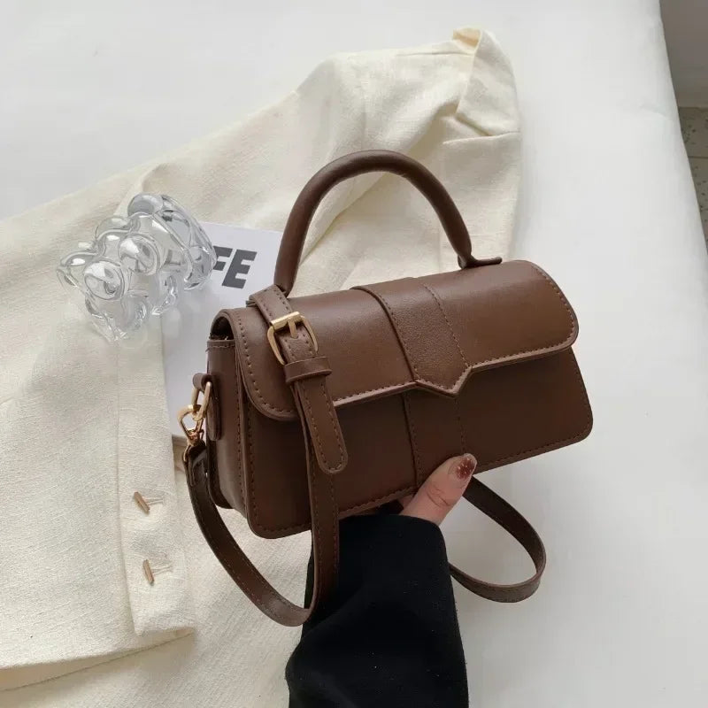 Leather Shoulder Bag for Women