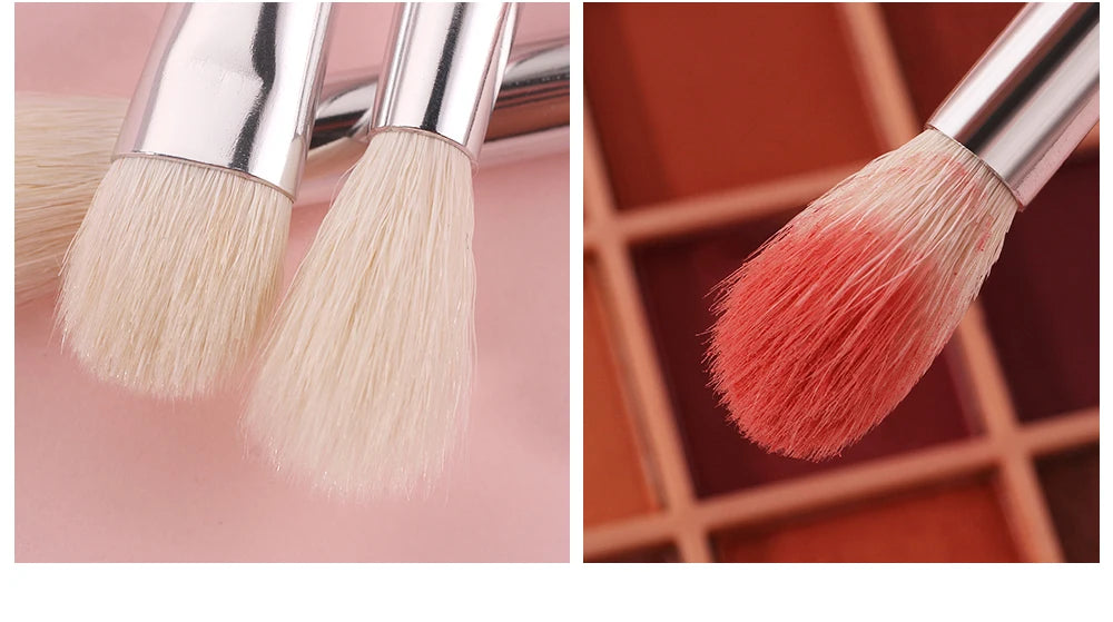 BEILI Black Makeup Brush Sets Professional Natural Goat Fiber Hair Brush Foundation Kakubi Contour Eyeshadow Beauty Tool brochas Nanasbeautyholic