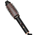 2-in-1 Ceramic Hair Styling Brush | Curl & Straighten with USB-Powered Hot Brush