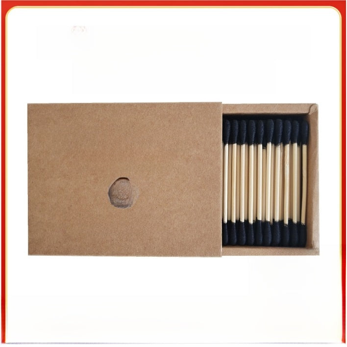 Double-Headed Colored Cotton Swabs – 200 Pack | Makeup & Cleansing