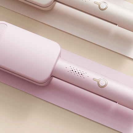 32mm Negative Ion Curling Iron & Straightener | Titanium Tourmaline | Dual Voltage