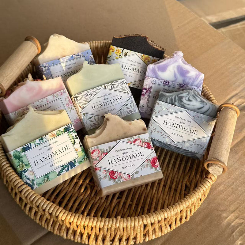 Artisan Cold Process Soap Gift Set – Natural Botanical Bar Soaps