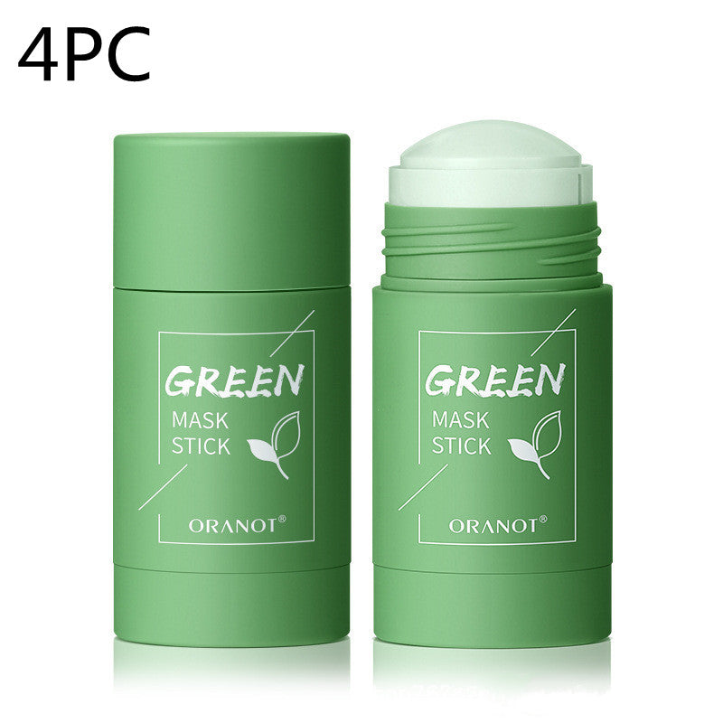 Green Tea & Eggplant Deep Cleansing Clay Mud Mask | Oil Control & Pore Minimizing — Single to 20-Pack
