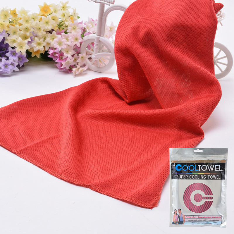 Instant Cooling Sports Towel – Quick Dry & Sweat-Absorbing | 10 Colors, 3 Sizes