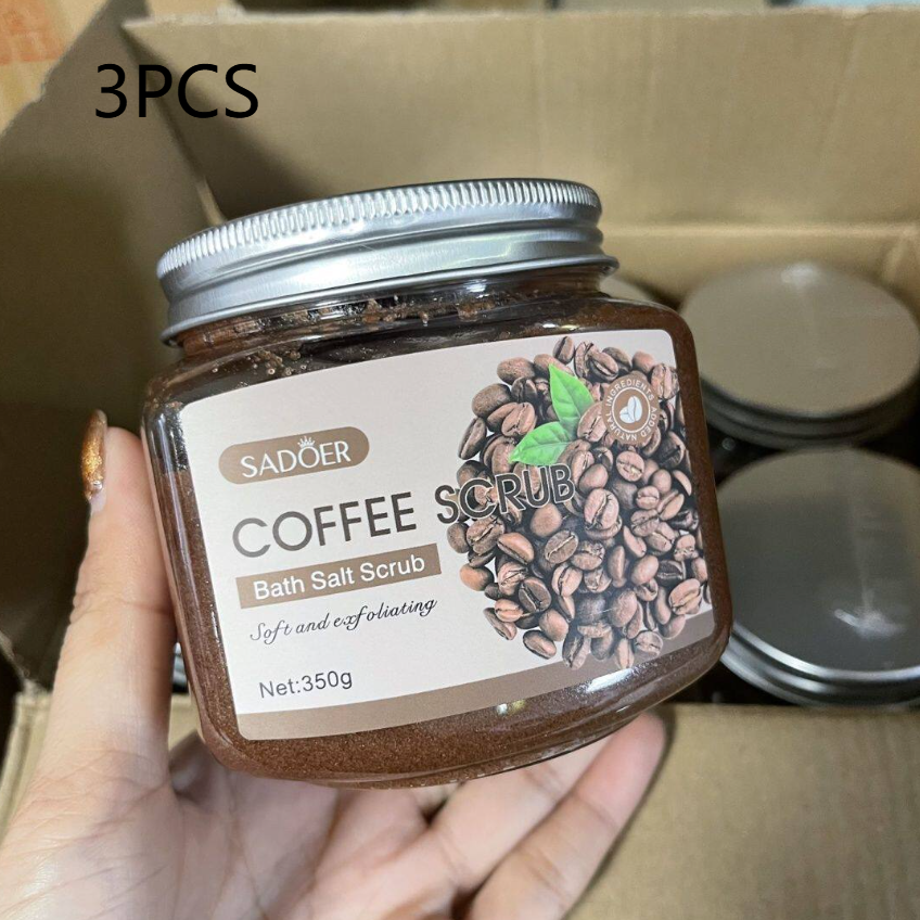 Exfoliating Body Scrub – Coffee, Coconut, Rose & More | Deep Cleanse & Smooth Skin
