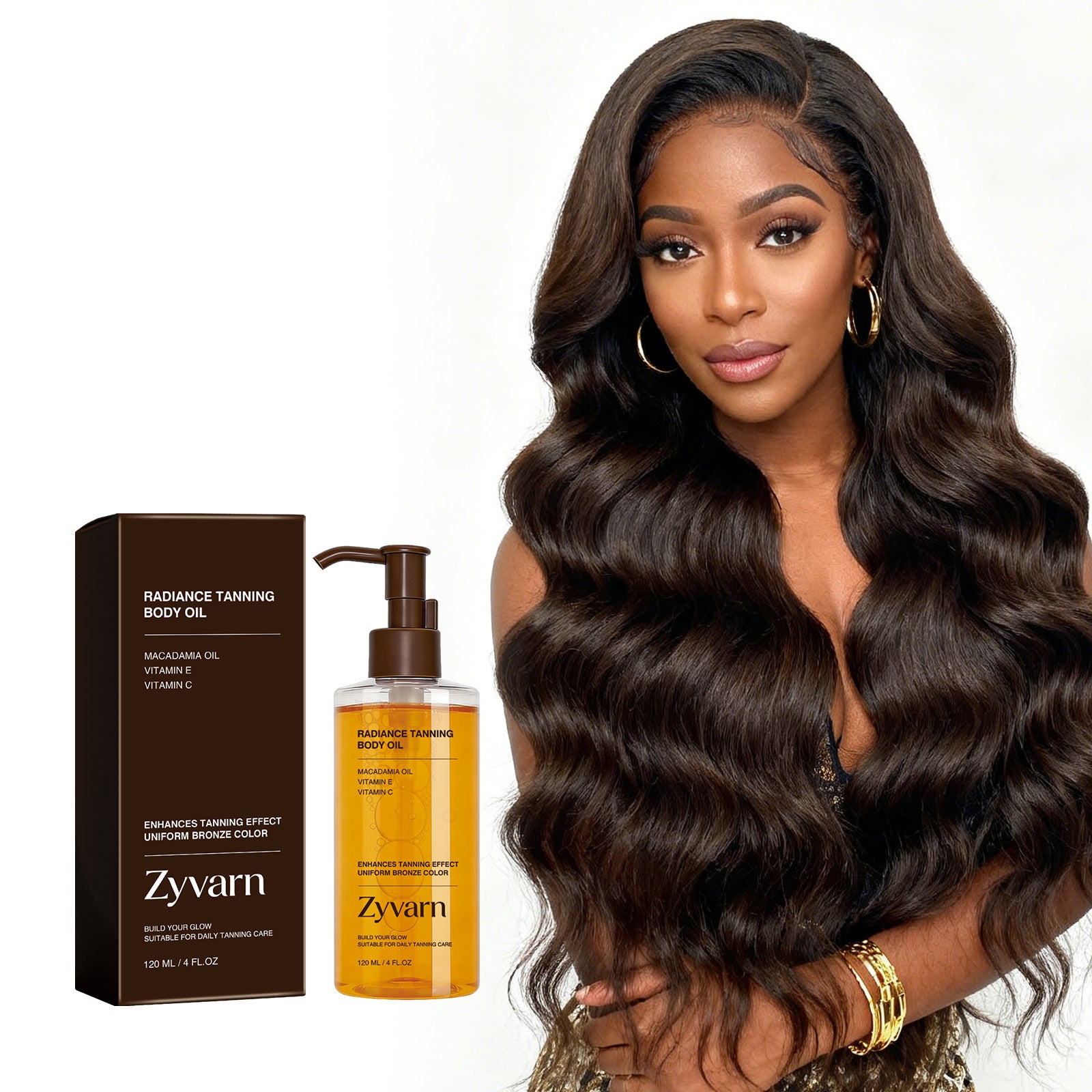Tanning Body Oil – Deep Hydration & Sun-Kissed Glow | 120ml