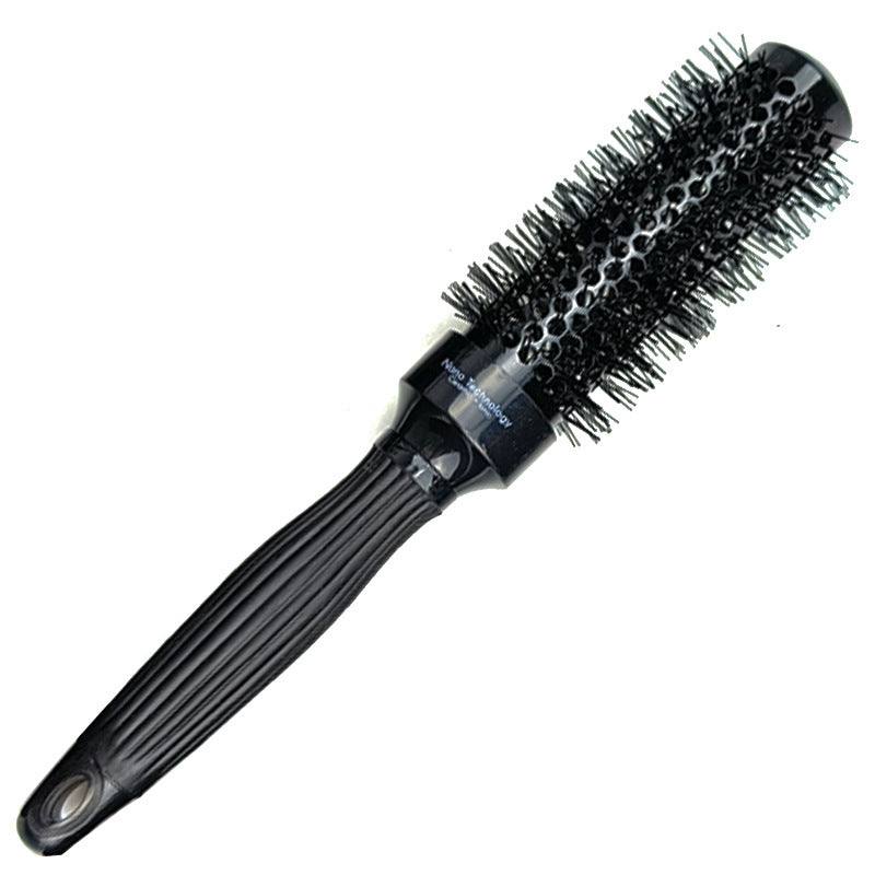 Ceramic Round Brush Roller Comb – Frizz-Free Blowout & Voluminous Curls