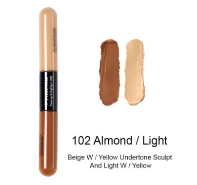 Dual-Ended Brightening Liquid Concealer | Full Coverage for All Skin Types — 5 Shades