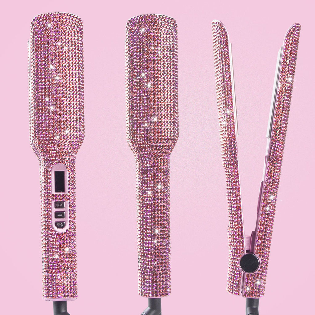 Professional Ceramic Tourmaline Hair Straightener | LCD Display & MCH Fast Heating